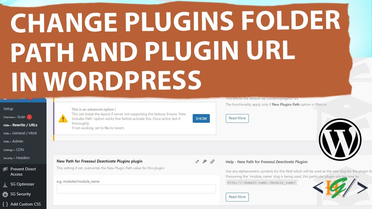 How to Change Plugins Folder Path and Plugin URL in WordPress