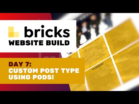 Day 7: The Team section: CPT with Pods | Bricks website build: MyxoTech